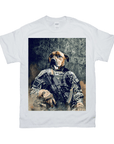 Camiseta personalizada para mascotas 'The Army Veteran'