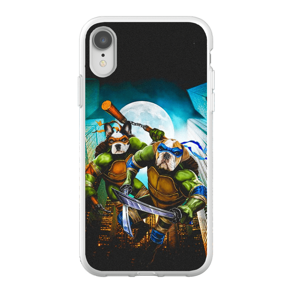 &#39;Teenage Mutant Ninja Doggos&#39; Personalized 2 Pet Phone Case