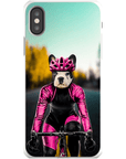 'The Female Cyclist' Personalized Phone Case