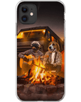 'The Campers' Personalized 2 Pet Phone Case