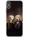 'The Admiral and the Captain' Personalized 2 Pet Phone Case