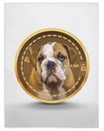 Manta personalizada para mascotas 'Crypto personalizado (tu perro)' 