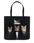 Bolsa Tote Personalizada para 3 Mascotas 'The Catfathers'