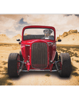 'The Hot Rod' Personalized Pet Blanket