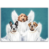 '3 Angels' Personalized 3 Pet Poster