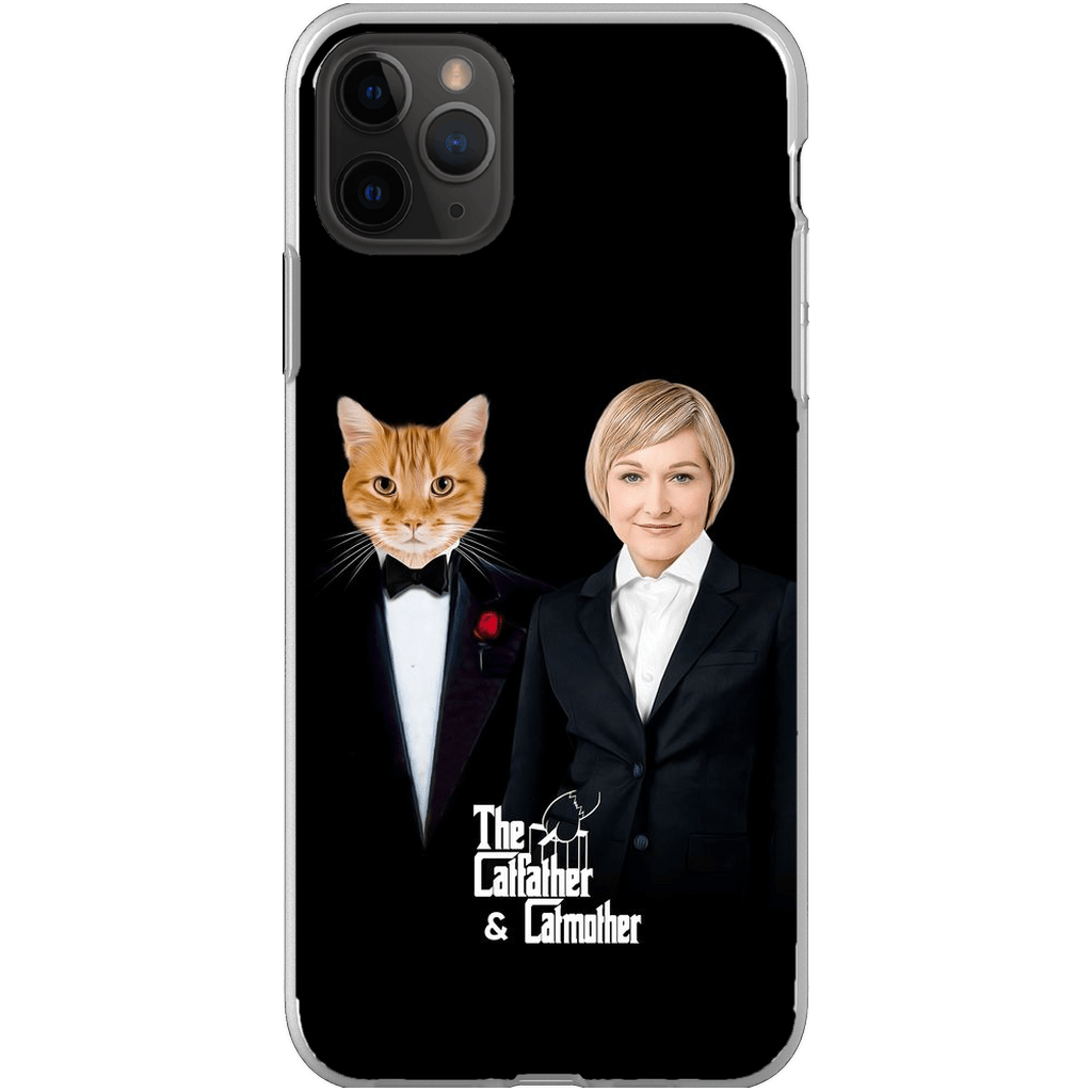 &#39;The Catfather &amp; Catmother&#39; Personalized Phone Case