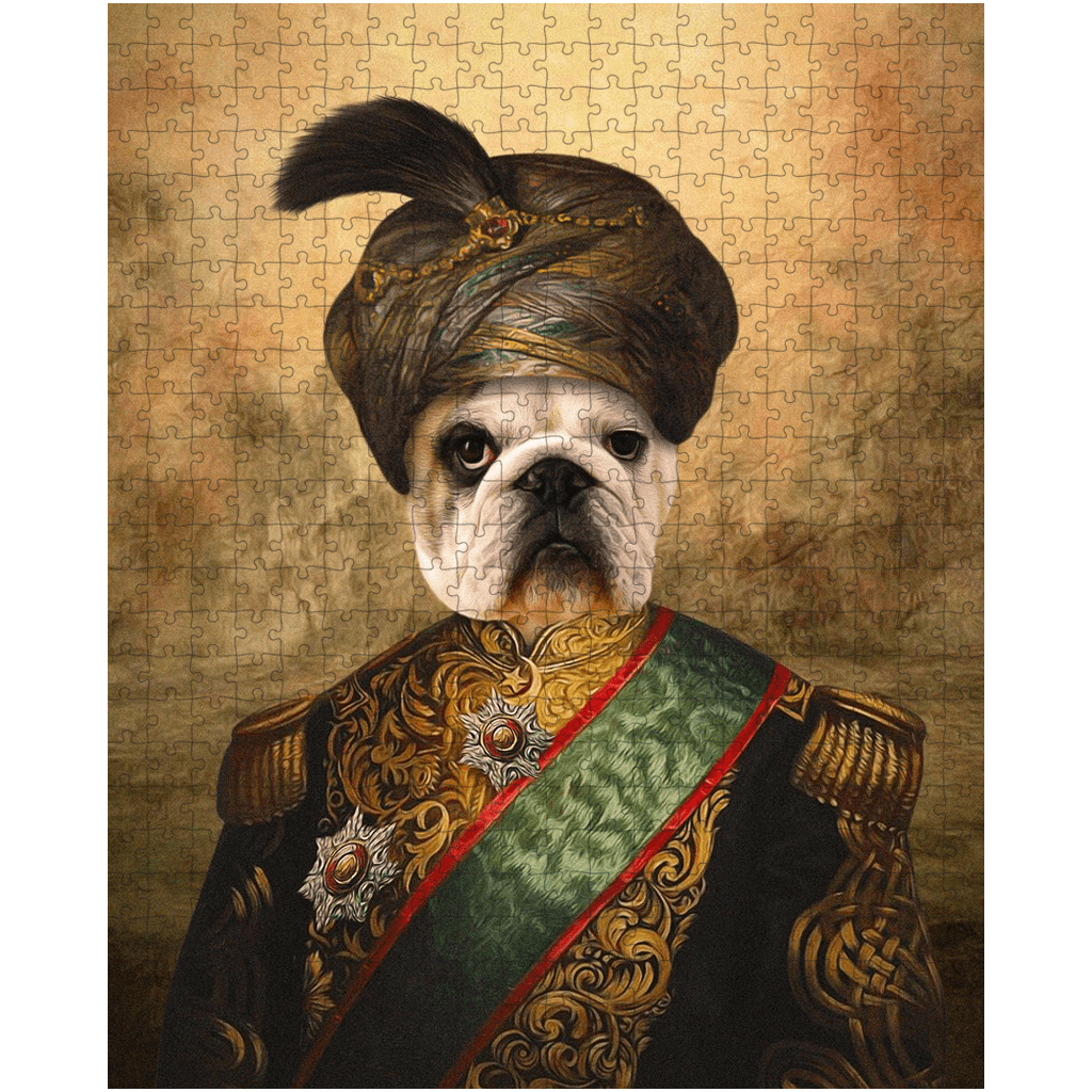 Puzzle personalizado para mascotas &#39;El Sultán&#39;