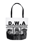 Bolsa de tela personalizada para 3 mascotas 'DWA (Doggos With Attitude)'