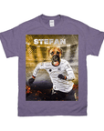 Camiseta personalizada para mascotas 'Alemania Doggos Soccer'