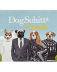 Manta personalizada para 4 mascotas 'DogSchitt's Creek' 