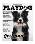 'Playdog' Personalized Pet Standing Canvas