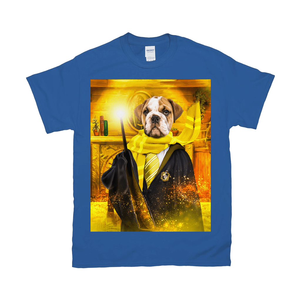 Camiseta personalizada para mascotas &#39;Harry Dogger (Wooflepuff)&#39; 