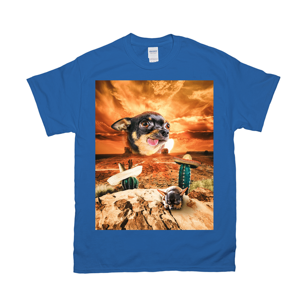 &#39;Mexican Desert&#39; Personalized Pet T-Shirt