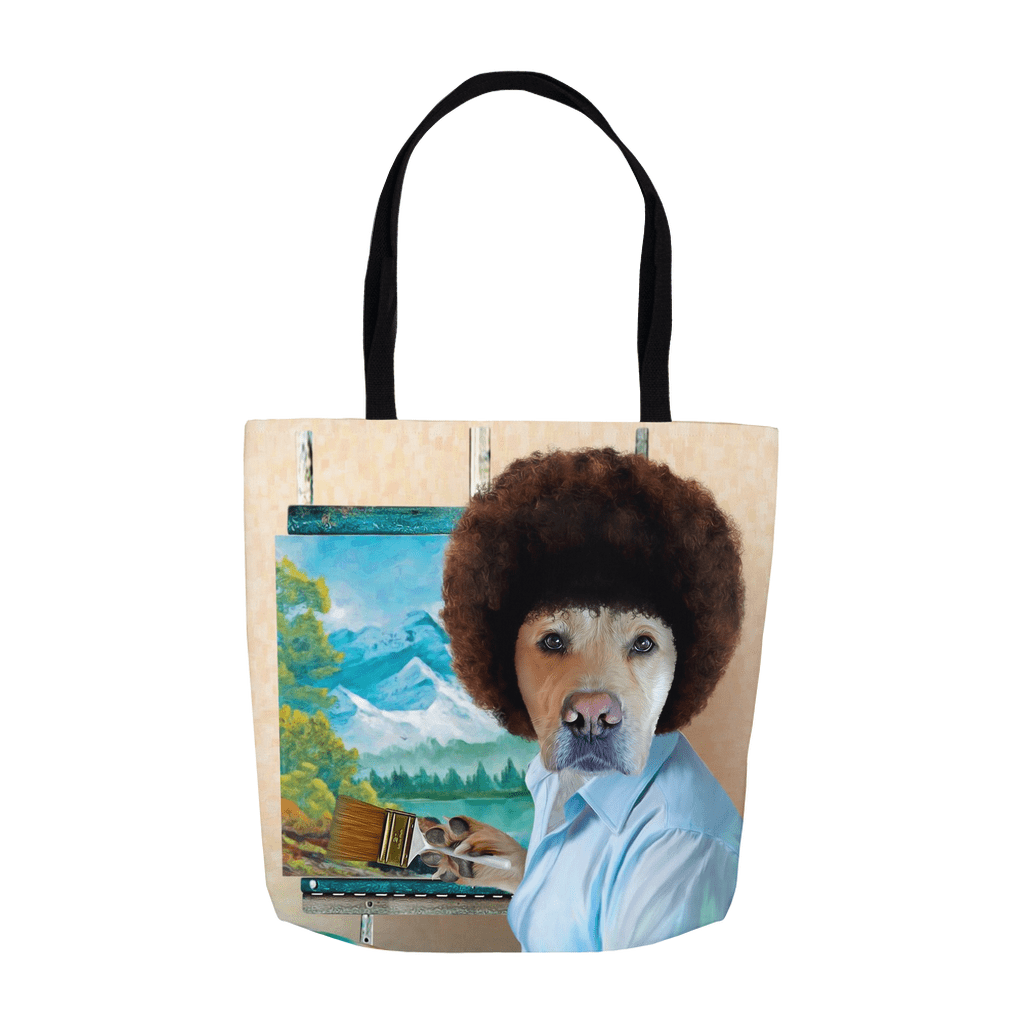 &#39;Dog Ross&#39; Personalized Tote Bag