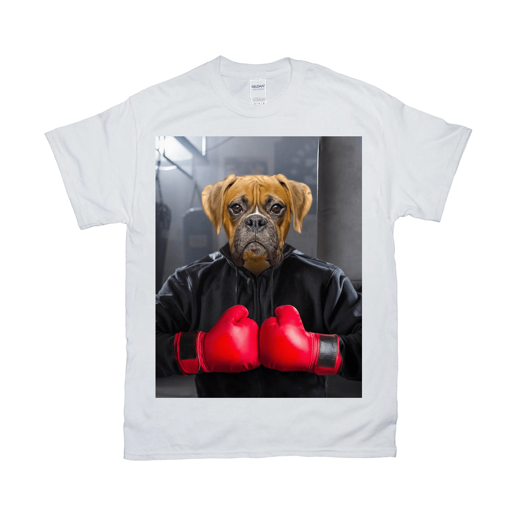 &#39;The Boxer&#39; Personalized Pet T-Shirt