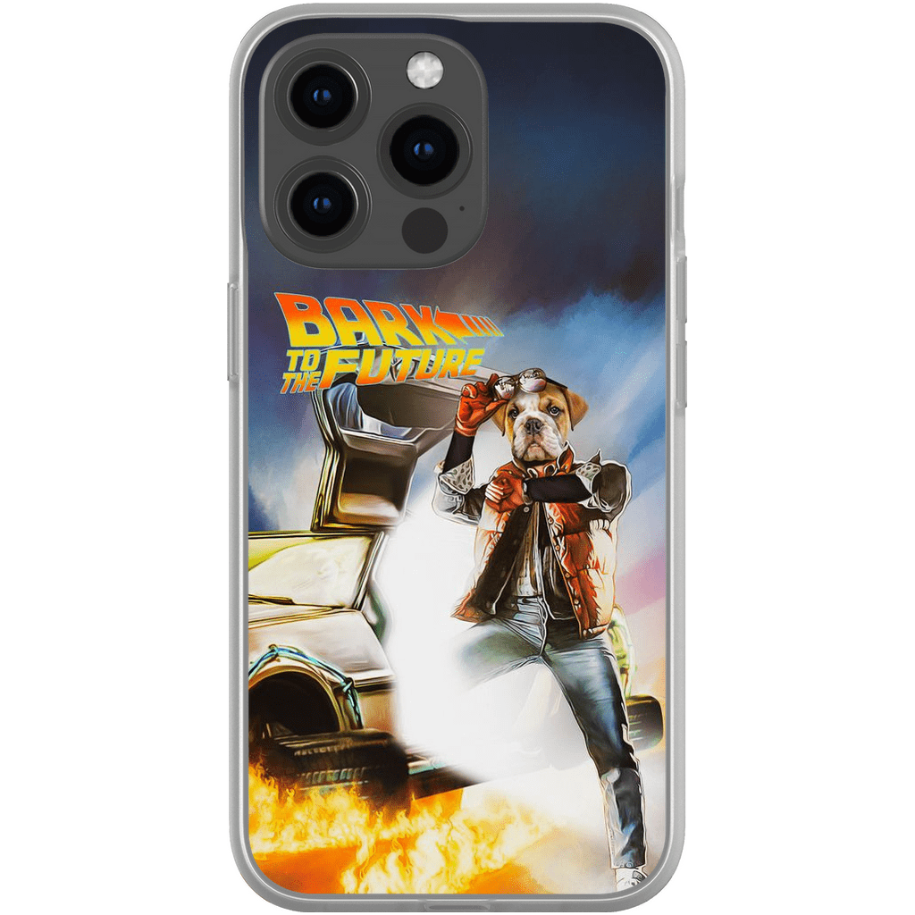 Bark to the Future' Personalized Phone Case – doggovinci Bark to the Future' Personalized Phone Case – doggovinci