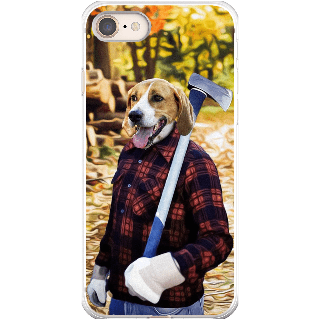 &#39;The Lumberjack&#39; Personalized Phone Case