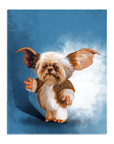 Lienzo personalizado para mascotas 'Gizmo Doggo'