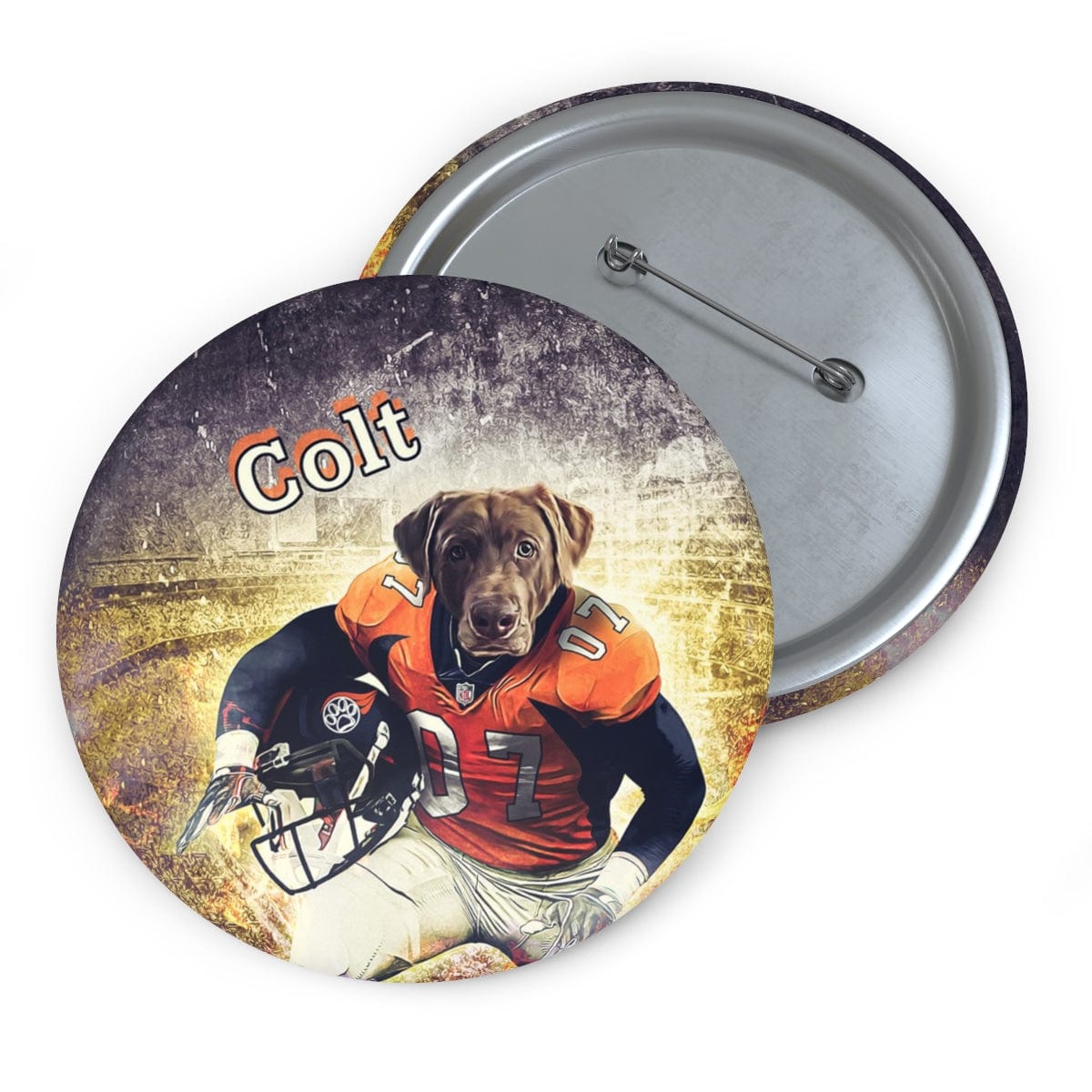 Denver Doggos Custom Pin