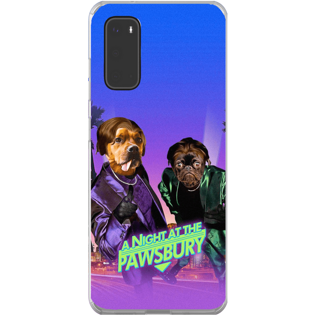 &#39;A Night at the Pawsbury&#39; Personalized 2 Pet Phone Case