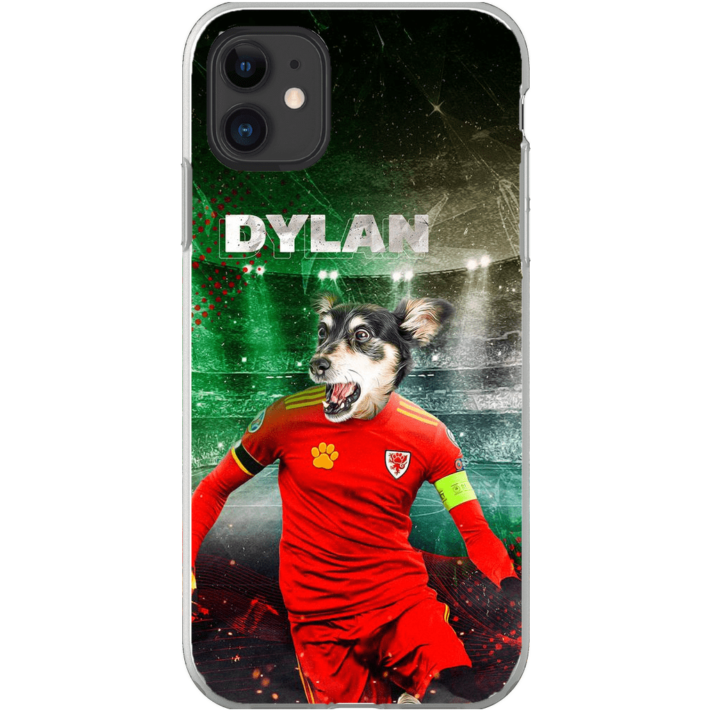 &#39;Wales Doggos Soccer&#39; Personalized Phone Case