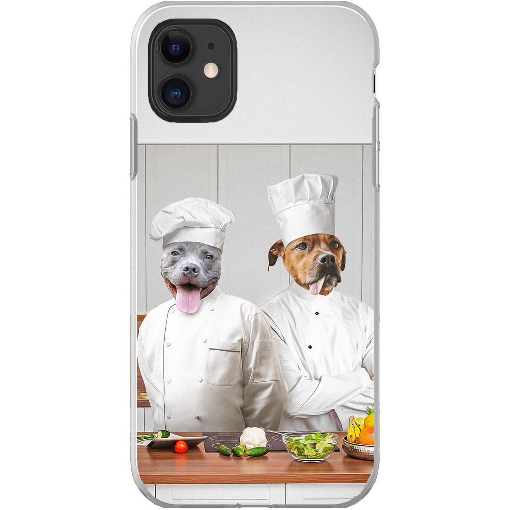 &#39;The Chefs&#39; Personalized 2 Pet Phone Case