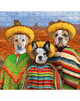 '3 Amigos' Personalized 3 Pet Puzzle