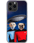 'Doggo-Trek' Personalized 2 Pet Phone Case