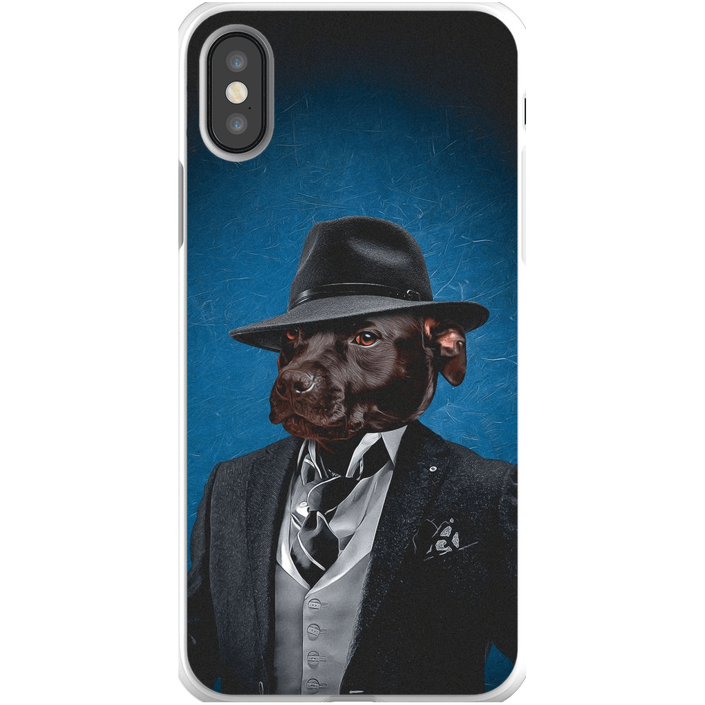 &#39;The Mobster&#39; Personalized Phone Case