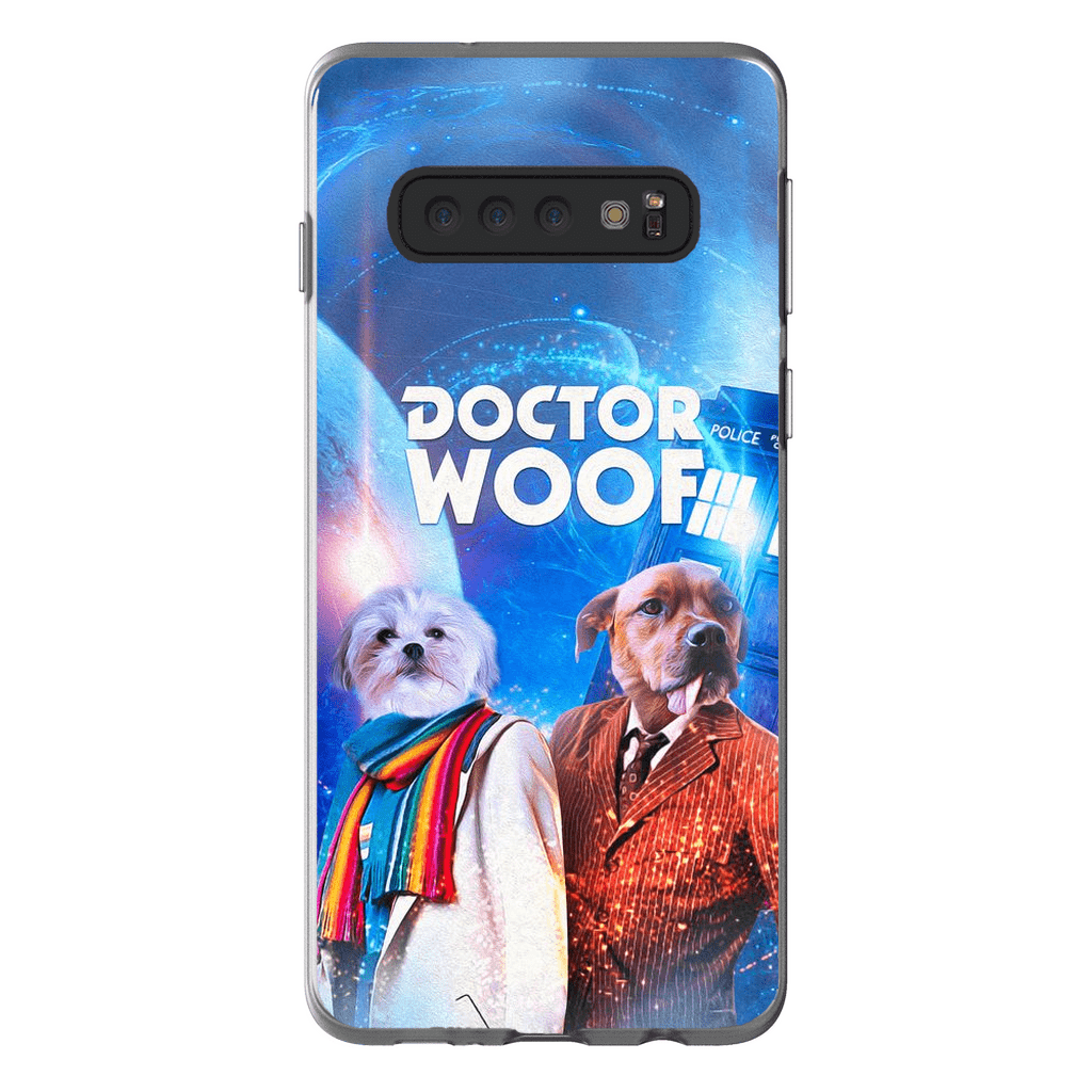 &#39;Dr. Woof&#39; Personalized 2 Pet Phone Case