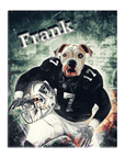 Lienzo personalizado para mascotas 'Oakland Doggos'