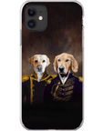 'The Admiral and the Captain' Personalized 2 Pet Phone Case