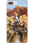 'Dogati Riders' Personalized 2 Pet Phone Case
