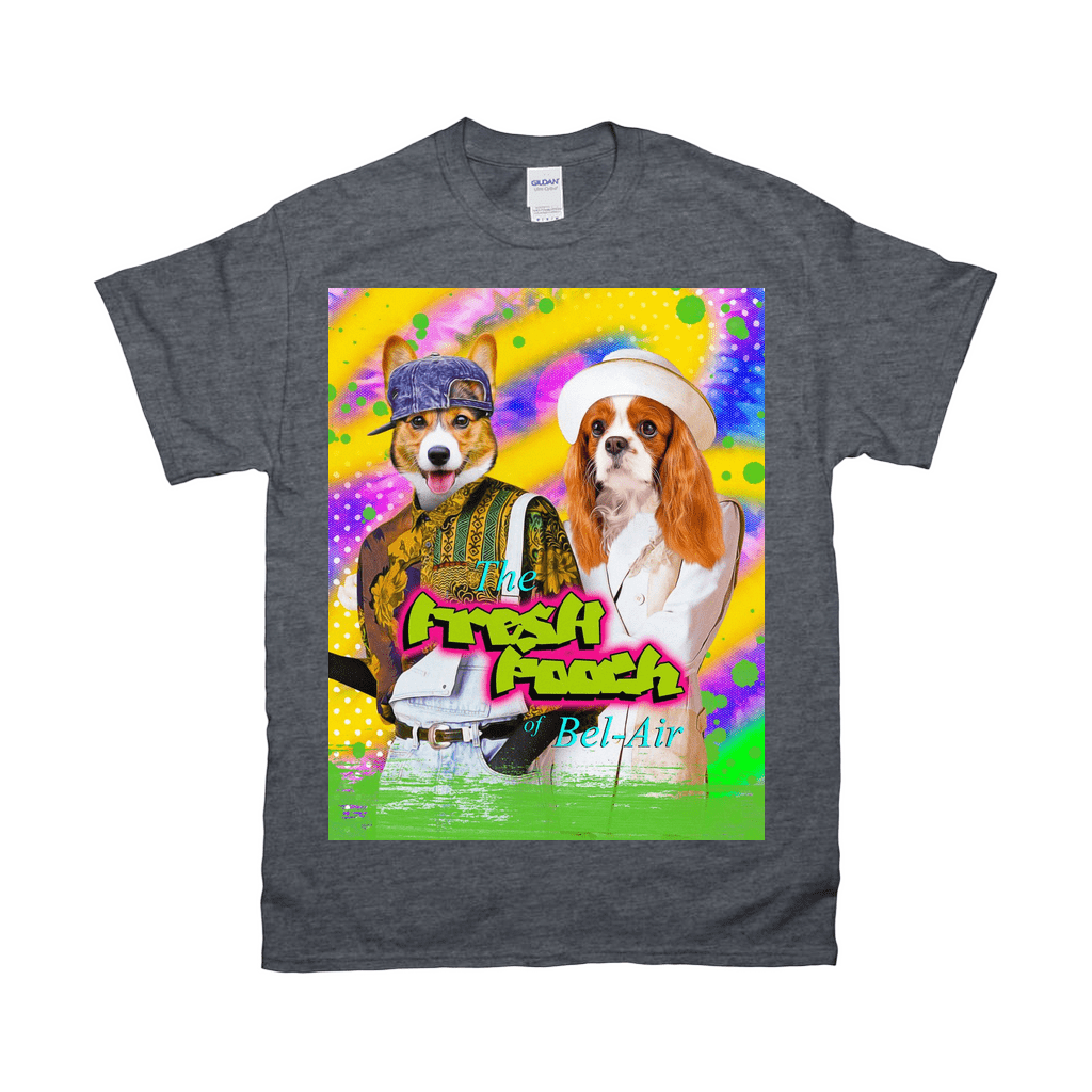 &#39;The Fresh Pooch&#39; Personalized 2 Pet T-Shirt