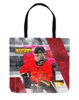 'Calgary Doggos Hockey' Personalized Tote Bag