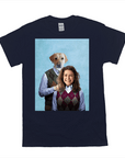 'Step Doggo & Human (Female)' Personalized T-Shirt