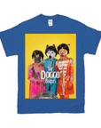 'The Doggo Beatles' Personalized 3 Pet T-Shirt