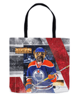 'Edmonton Doggos Hockey' Personalized Tote Bag