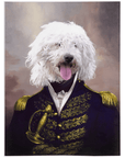 'The Admiral' Personalized Pet Blanket