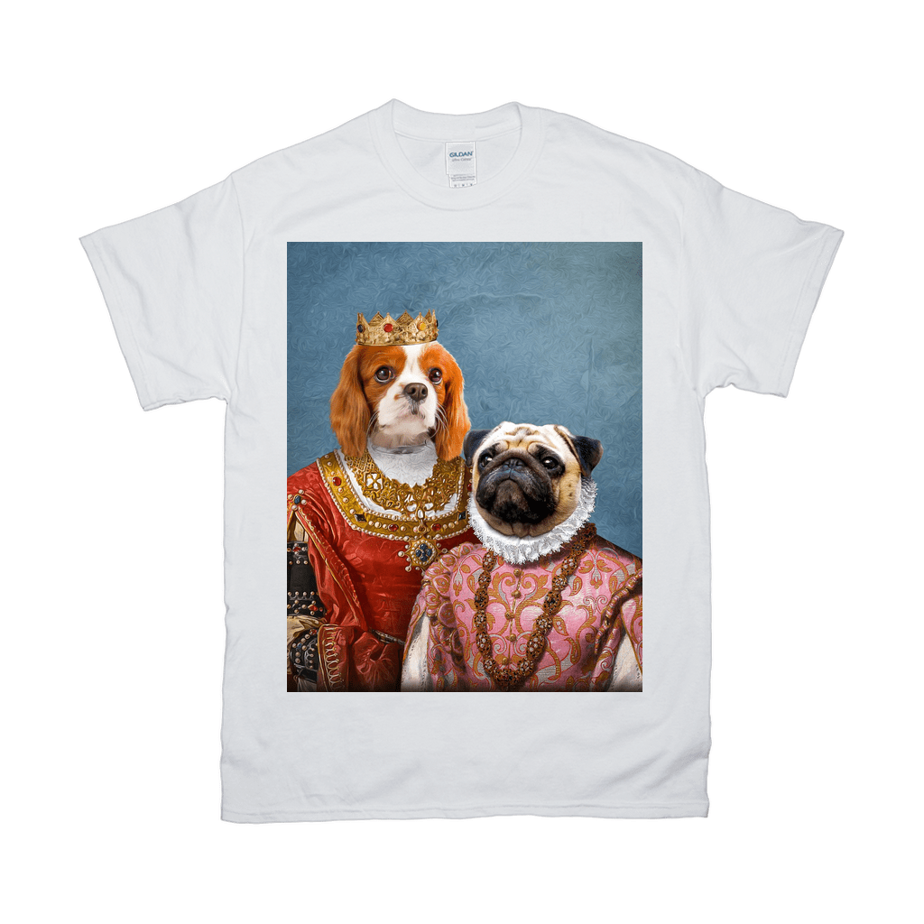 Camiseta personalizada con 2 mascotas &#39;Reina y Archiduquesa&#39; 