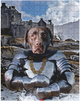 'The Knight' Personalized Pet Puzzle