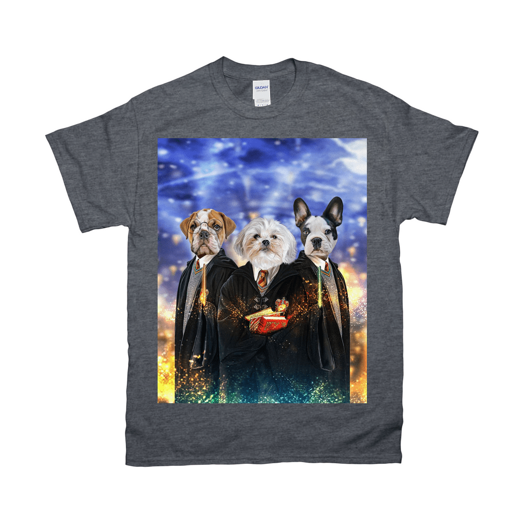 Camiseta personalizada con 3 mascotas &#39;Harry Doggers&#39; 
