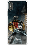 'Bat Dog & Robpaw' Personalized 2 Pet Phone Case