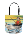 'The Fisherman' Personalized Tote Bag