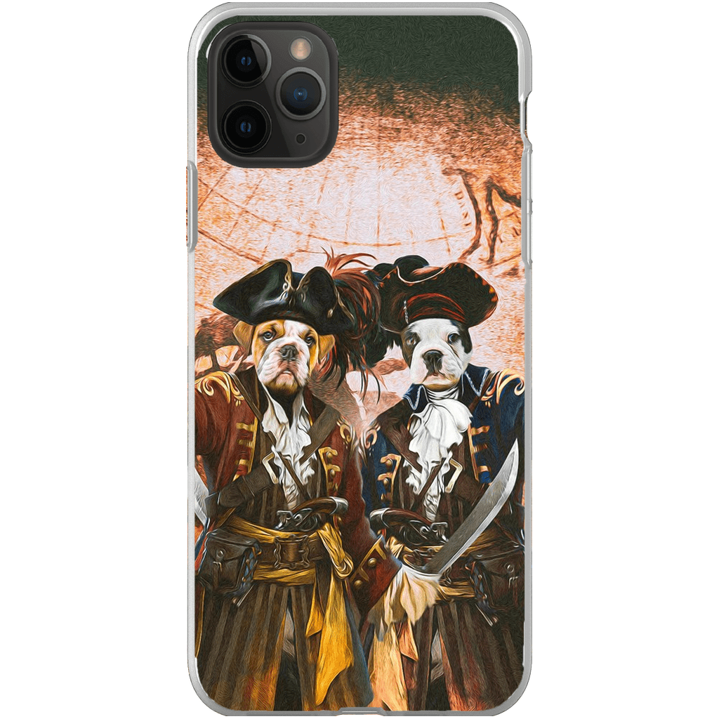 &#39;The Pirates&#39; Personalized 2 Pet Phone Case