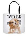 'Vanity Fur' Personalized Tote Bag