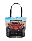 'The Yeep Cruiser' Personalized Tote Bag