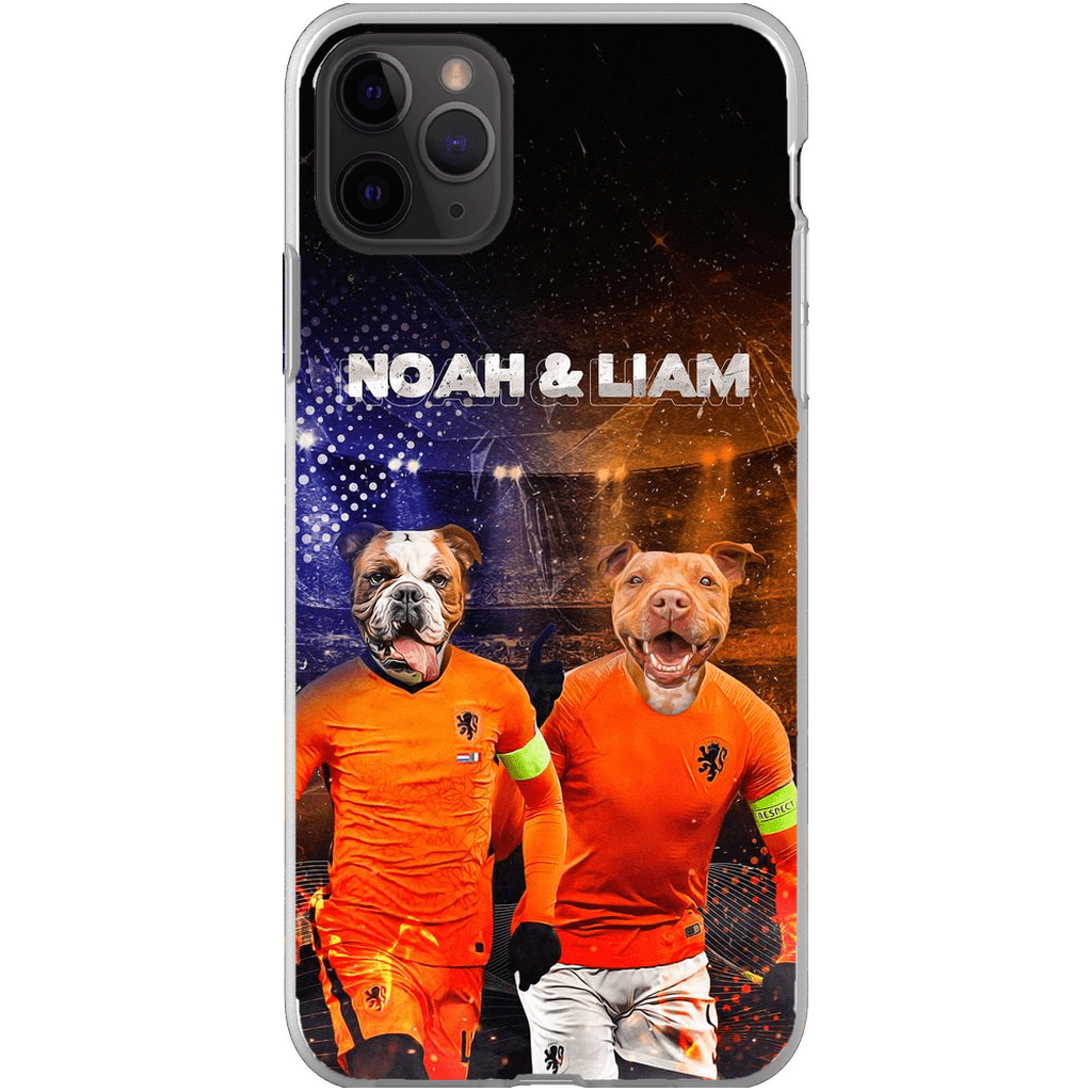 &#39;Holland Doggos&#39; Personalized 2 Pet Phone Case