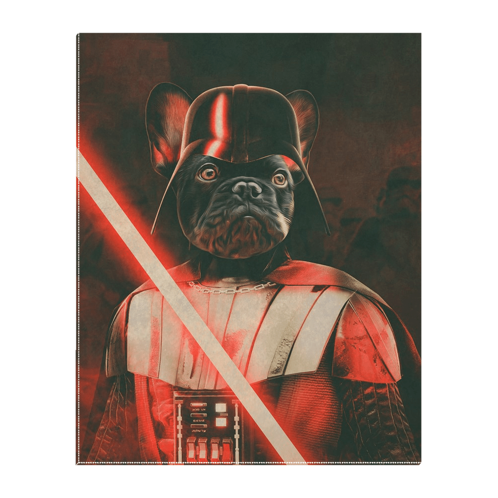 &#39;Darth Woofer&#39; Personalized Pet Standing Canvas