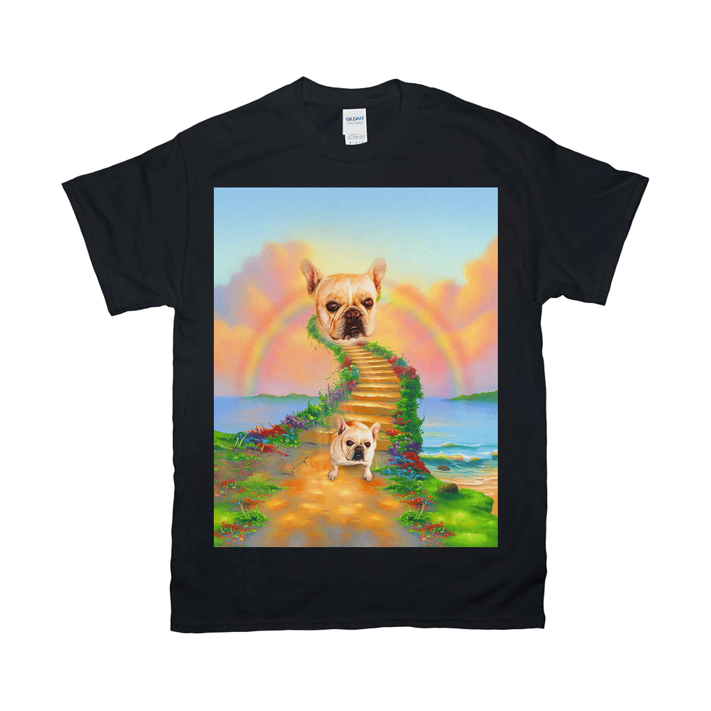 &#39;The Rainbow Bridge&#39; Personalized Pet T-Shirt